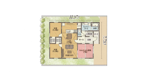 しっぽとふたりの家 図面.png