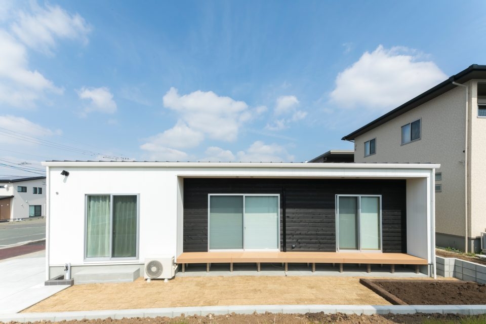 飛騨の気候に合った平屋
